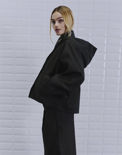 Whitblack - WBLAlaia Hooded Jakke - Dark Green